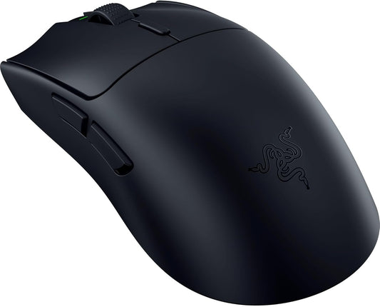 Viper V3 Hyperspeed Wireless Esports Gaming Mouse: 82G Lightweight - up to 280 Hr Battery - 30K DPI Optical Sensor - Gen-2 Mechanical Switches - 8 Programmable Controls - Classic Black