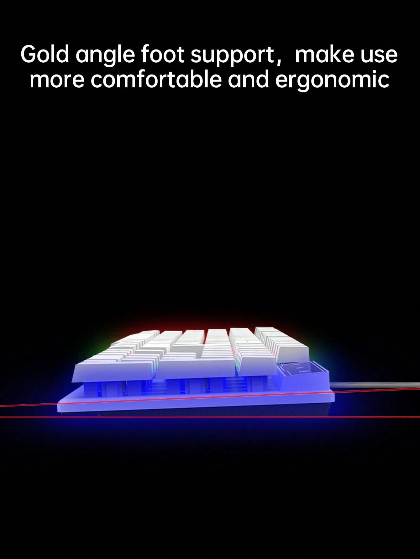 Ldkai Led Backlight Mechanical Gaming Keyboard and Mouse Set