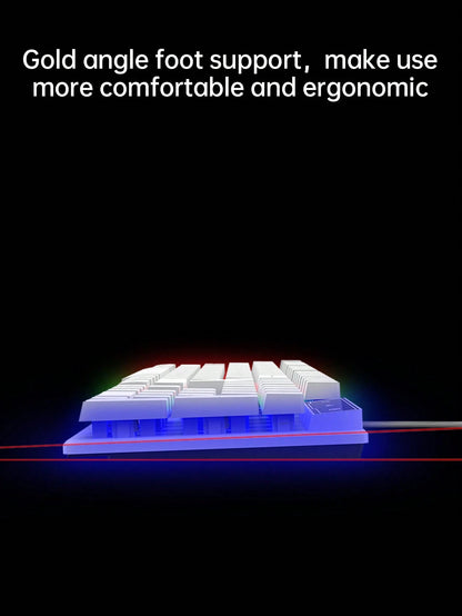 Ldkai Led Backlight Mechanical Gaming Keyboard and Mouse Set