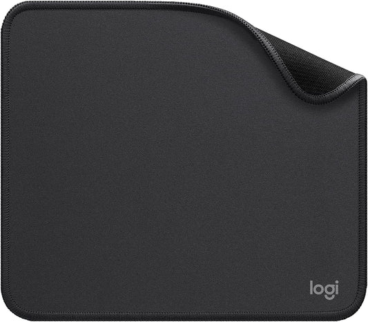 Mouse Pad - Studio Series, Computer Mouse Mat with Anti-Slip Rubber Base, Easy Gliding, Spill-Resistant Surface, Durable Materials, Portable, in a Fresh Modern Design, Graphite
