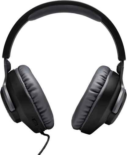 Quantum 100 - Wired Over-Ear Gaming Headphones - Black, Large