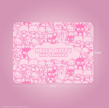 Gigantus V2 Soft Gaming Mouse Mat, Medium, Hello Kitty and Friends Edition